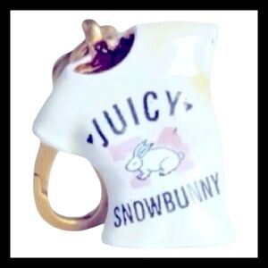 Juicy Couture Snow Bunny T-Shirt Charm